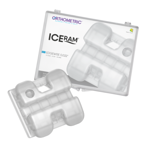10.83.2000 – Bráquete Cerâmico Iceram Edgewise 0,022 01 Caso