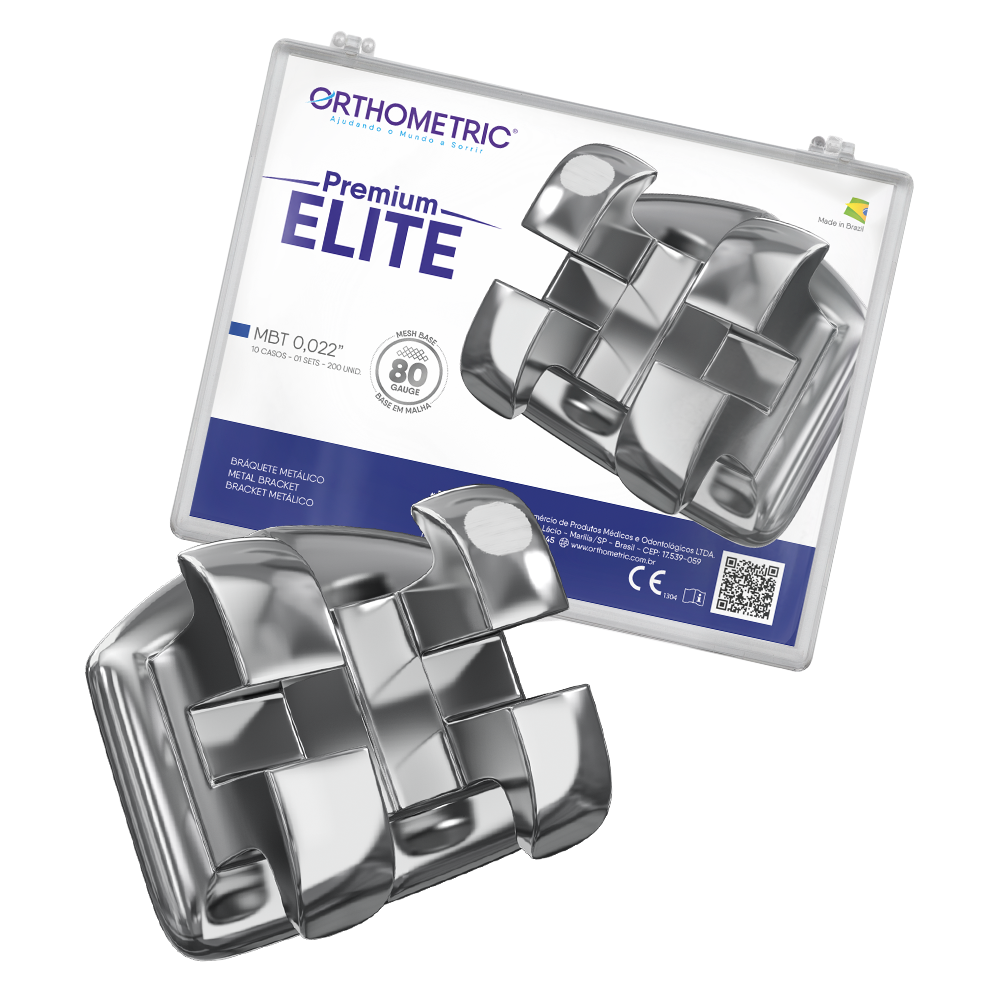 11.21.2910 – Bráquete de Aço Premium Elite MBT 0,022 10 Casos
