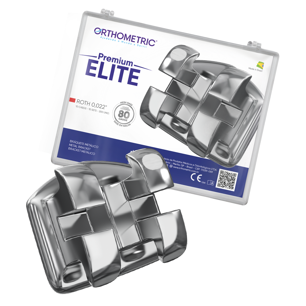 11.20.2910 – Bráquete de Aço Premium Elite Roth 0,022 10 Casos
