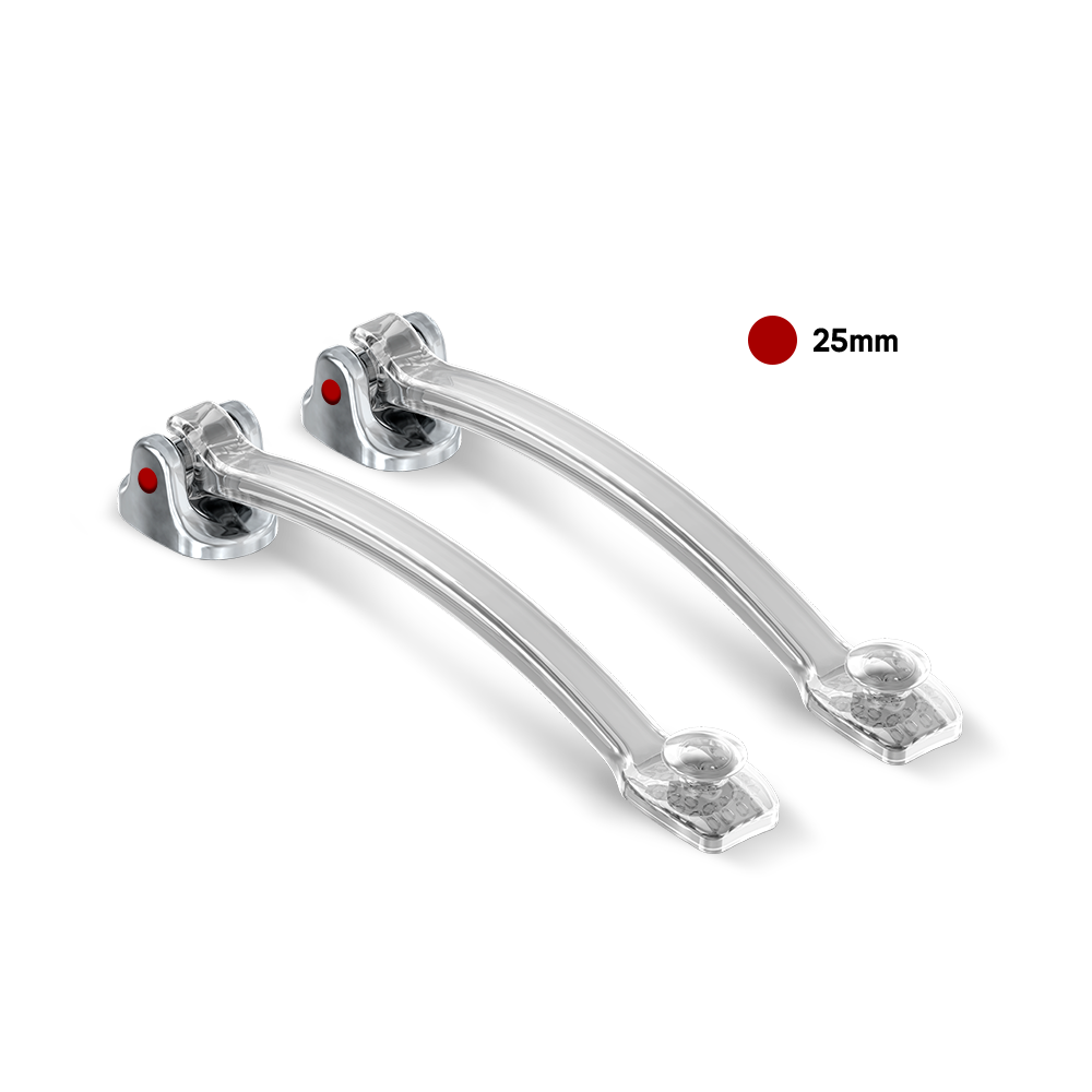 11.90.1002 – Corretor de Classe II – Iceram Clear Distalizer 25mm 2un