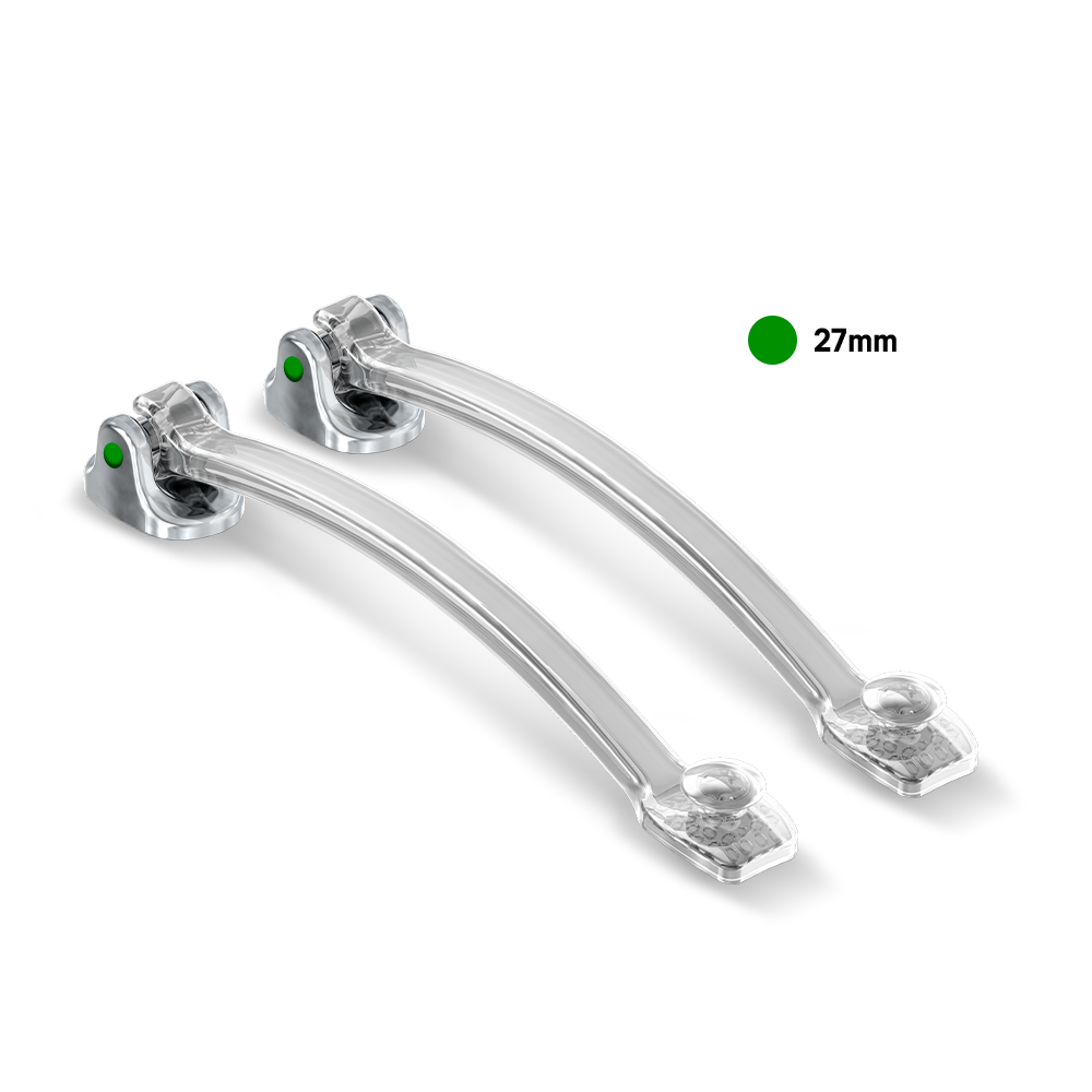 11.90.1003 – Corretor de Classe II – Iceram Clear Distalizer 27mm 2un