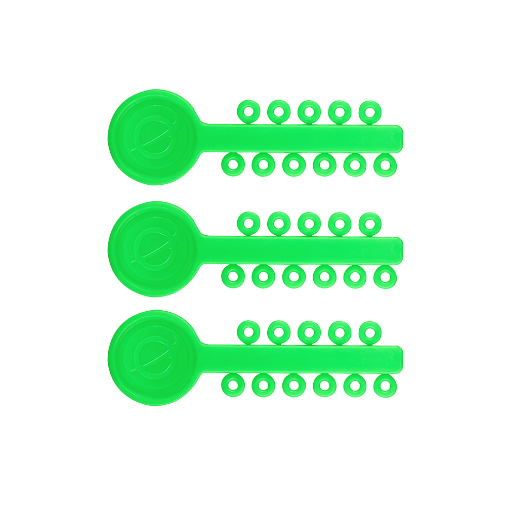 60.06.1160 – Elástico Modular 11 Elos –  Verde Neon