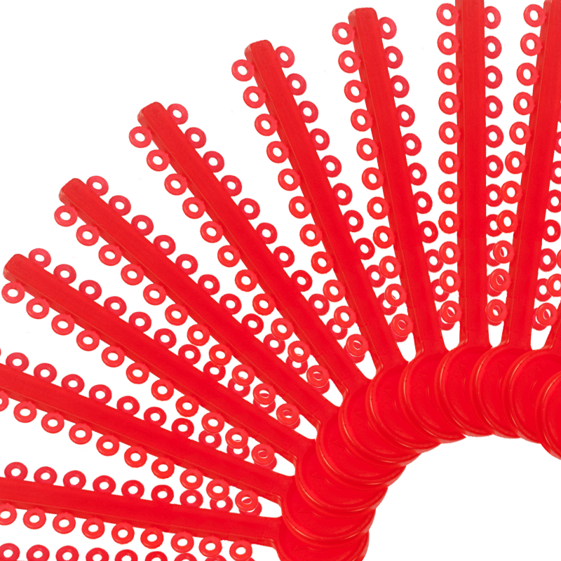 60.06.1022 – Elástico Modular Vermelho Cristal