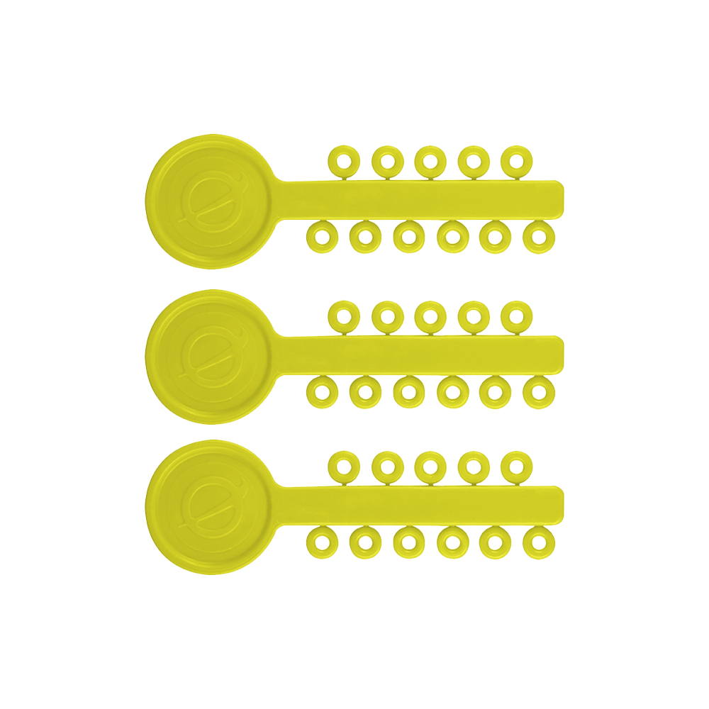60.06.1117 – Elástico Modular 11 Elos – Amarelo Limão