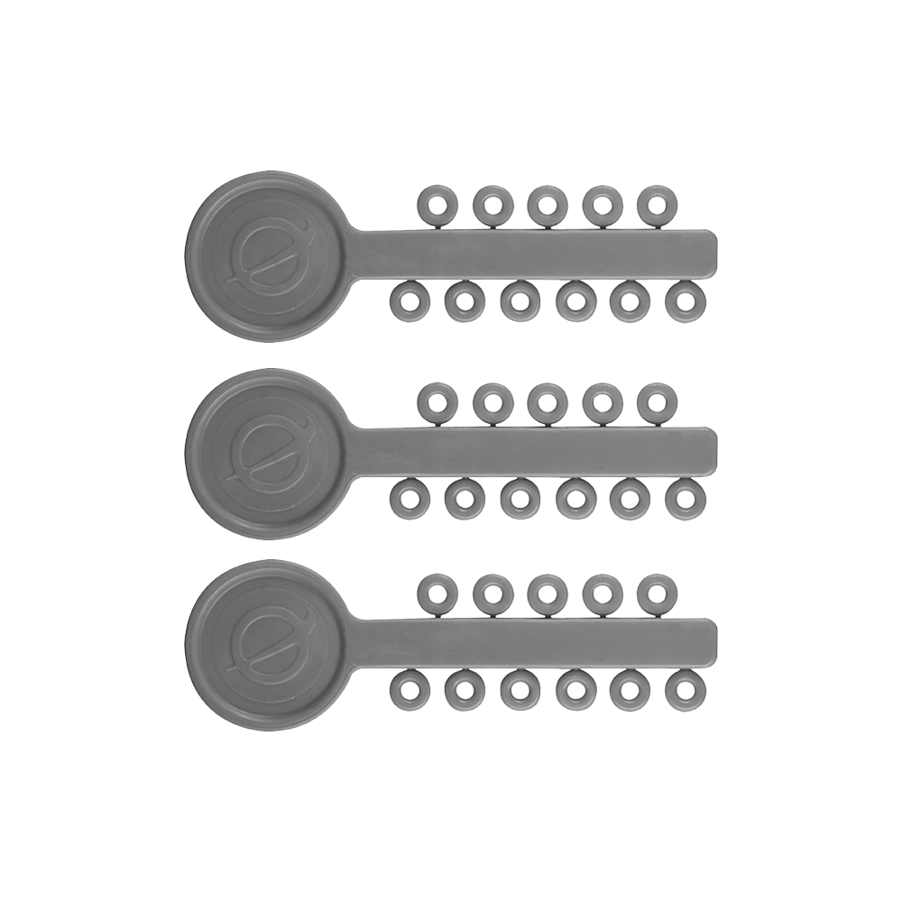 60.06.1108 – Elástico Modular 11 Elos – Cinza