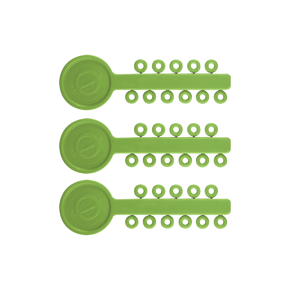 60.06.1106 – Elástico Modular 11 Elos – Verde Cristal