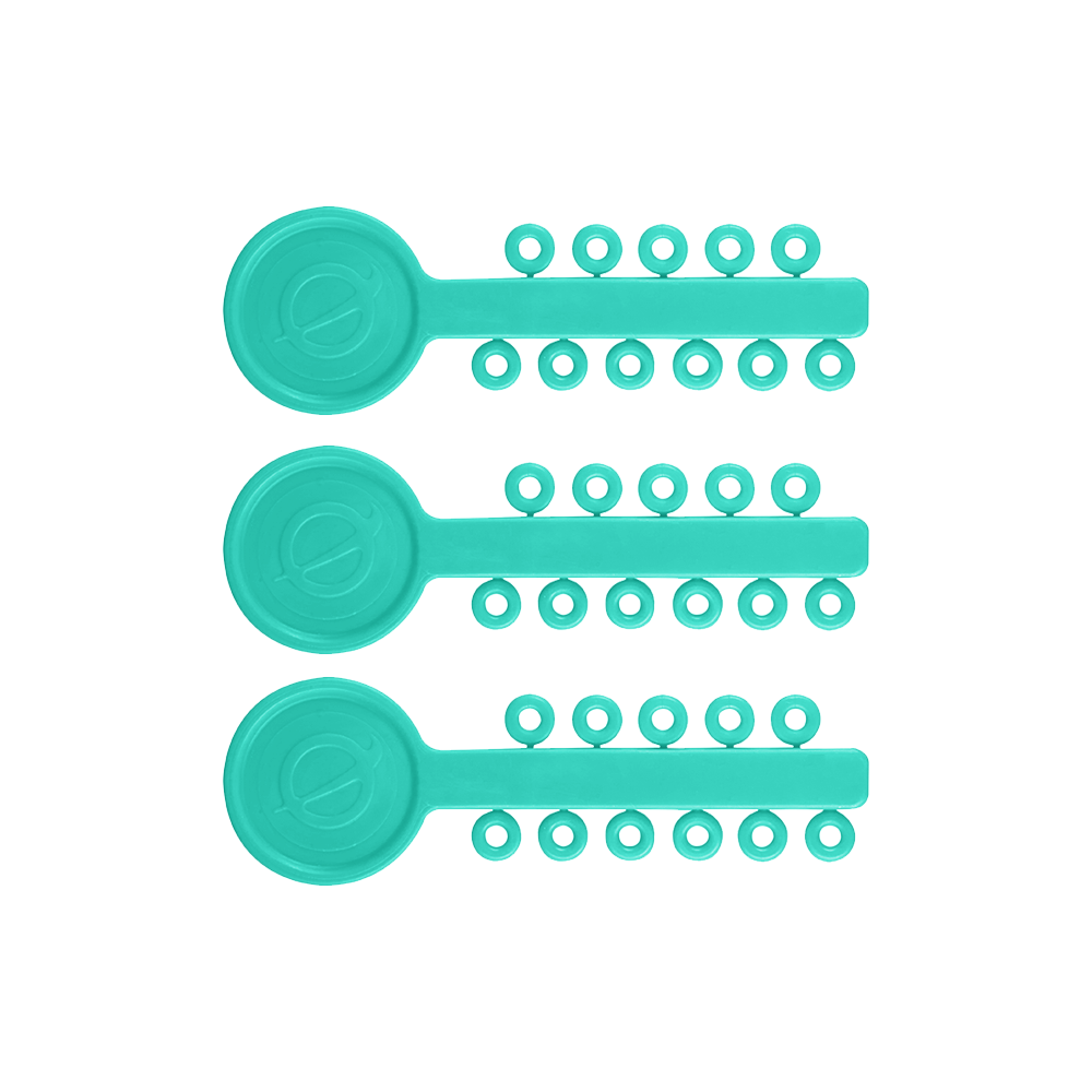 60.06.1151 – Elástico Modular 11 Elos – Verde Pérola